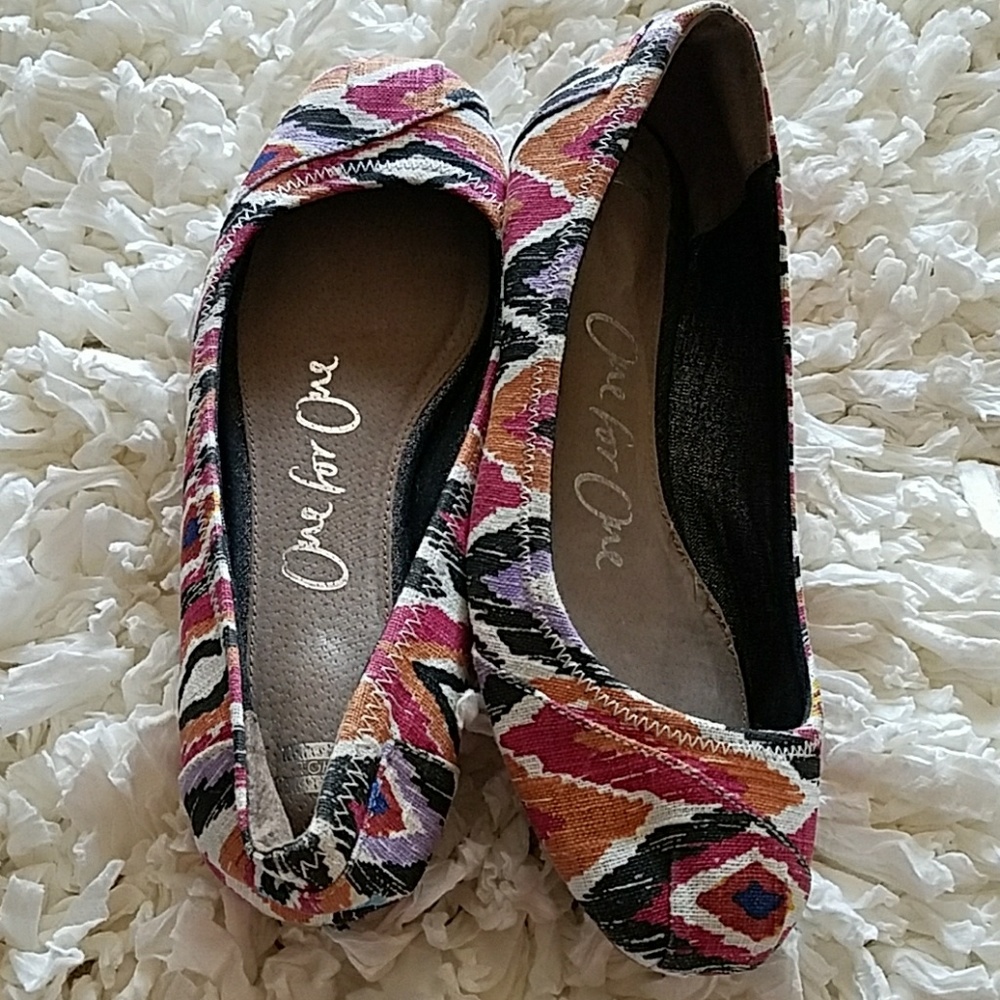 Toms multicolor flats